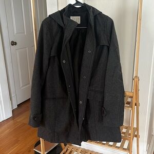 A new day Target gray peacoat